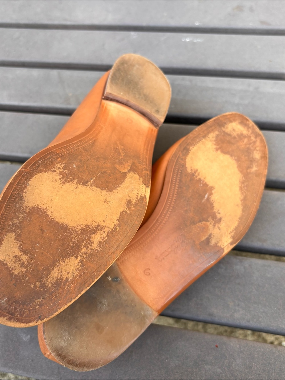 Sam Edelman Woman’s Cognac Leather Bit Loafers - Picture 4 of 11